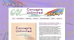Desktop Screenshot of conceptsunlimitedinc.com